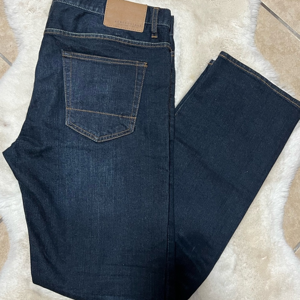 Men's  Aeropostale Dark Blue Jeans